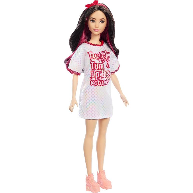 Muñeca Barbie Fashionistas #214 con vestido Twist 'n' Turn