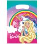 Amscan Bolsas de plástico Barbie Dreamtopia - 8 Piezas