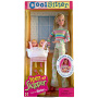 Muñeca Skipper Cool Sitter Teen con bebés