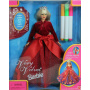 Muñeca Barbie Very Velvet (rubia, rojo)