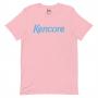 Camiseta unisex Kencore logo rosa clásico