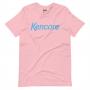 Camiseta unisex Kencore logo rosa clásico
