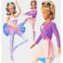 Muñeca Barbie lecciones de balet