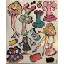 Colorforms Barbie Dress Up Travel Pak