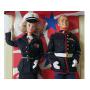 Set de lujo Marine Corps muñeca Barbie y muñeco Ken 