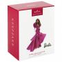 Adorno de tela y porcelana Barbie™ Pink Collection™ 2023