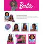 Cabezal de peluquería Barbie AA Deluxe