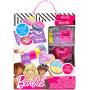 Kit Barbie fabrica tu bomba de baño de Horizon Group USA, cuatro bombas de baño personalizadas de colores y olor dulce, incluye plantilla, purpurina, moldes, fragancias y más, rosa, amarillo, verde az