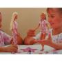 Muñecas Barbie y Skipper pijamas divertidos con bolsa