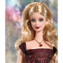 Muñeca Barbie Enero Granate