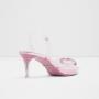 Zapatos de salón en rosa, tacón de aguja Barbie X Aldo