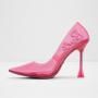 Zapatos de salón en rosa fucsia, tacón de aguja Barbie X Aldo