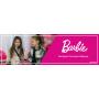 Barbie - Mochila Cosmética Maquillaje Bolsa de regalo Set Townley Girl Incluye Lip Goss, accesorios para el cabello y mochila de PVC impresa para niños y niñas pequeñas.