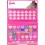 Barbie - kit set belleza Townley Girl con pinceles, 28 sombras de ojos, 6 brillos de labios y 4 rubores Set de maquillaje para niñas pequeñas