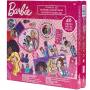 Barbie - Mega Cosmetic Makeup Bag Set de regalo incluye brillo de labios, esmalte de uñas, accesorios para el cabello y más Townley Girl