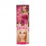 Muñeca Barbie - Vestido de fiesta rosa brillante