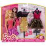 Paquete de moda Barbie concierto de rock de Looks de noche