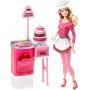 Barbie Carreras Profesionales Set de pastelera