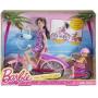 Set Bicicleta para dos muñecas Hermanas Barbie