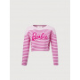 Crop Top Sweater Barbie™ x Bonia (Rosa)