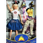 Muñeca del 50 aniversario de Barbie Mouseketeers de Disney, entonces y ahora