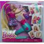 Muñeca Barbie Hairtastic Pelo brillante