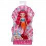 Muñeca mini sirena Barbie - Pelo rosa