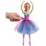 Muñeca Barbie bailarina baila y voltea