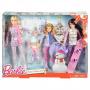 Muñecas hermanas Barbie diversión de invierno