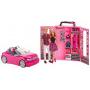 Muñecas, armario y vehículo Barbie