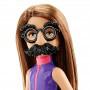 Muñeca Barbie Agente Junior Spy Squad - Disfraz morado
