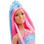 Muñeca Princesa Barbie Endless Hair Kingdom  - Cabello rosado