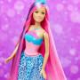 Muñeca Princesa Barbie Endless Hair Kingdom  - Cabello rosado