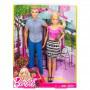 Set de regalo de mñecos Barbie and Ken