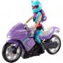 Muñeca y moto Barbie Spy Squad