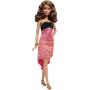 Muñeca Barbie Fashionistas Crazy For Coral