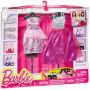Pack de 2 modas Barbie Fantasía - Rosa y Plata
