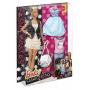 Muñeca y modas Barbie Fashionistas 44 Cuero y volantes