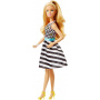 Muñeca Barbie Fashionistas Black & White Stripes
