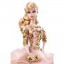 Muñeca Barbie con vestido de coctel Blush & Gold