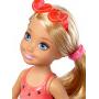 Muñeca del Club Chelsea de Barbie corpiño sandías y faldita azul