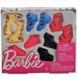 Barbie Parquete de accesorios con zapatos para muñeca Curvy y Tall