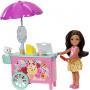 Muñeca yPplayset carrito del helado Barbie Club Chelsea