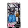 Ropa de Barbie - Top floral y pantalones cortos de mezclilla