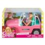 Muñeca y vehículo Barbie