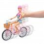 Muñeca Barbie y bicicleta