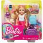 Chelsea Barbie Dreamhouse Adventures Vamos de Viaje, muñeca con accesorios
