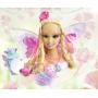 Cabeza de peinado Elina Barbie Fairytopia