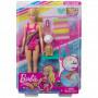 Barbie Nada y Bucea con perrito de  Dreamhouse Adventures