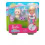 Muñeca con disfraz unicornio y Playset Barbie Club Chelsea (rubia)